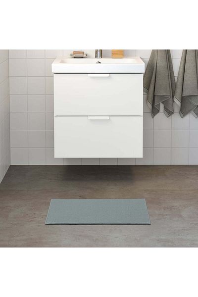 IKEA Bath mat, gray, 40x60 cm