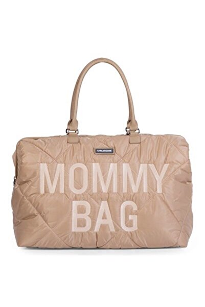 CHILDHOME Mommy Bag, Mother Baby Care Bag Puffy, Beige