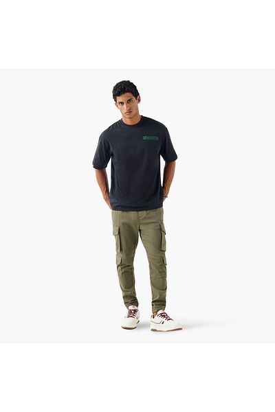 FAV Graphic Print T-shirt with Crew Neck