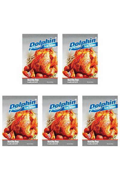 alsepeteavm مجموعة أكياس الفرن المقاومة للحريق من سوبر تريند دولفين 10 قطع