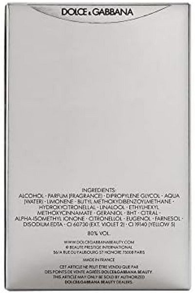 Dolce&Gabbana Dolce & Gabbana The One Grey Intense Eau de Toilette For Men, 100 ml