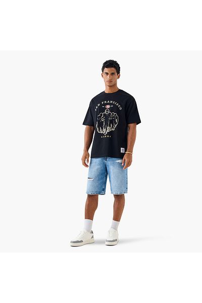SP Characters Relaxed Fit Printed T-shirt