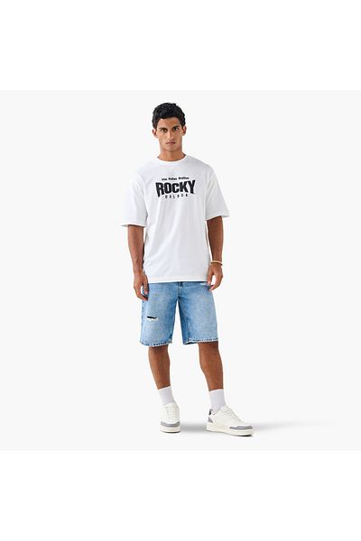 SP Characters Printed Crew Neck T-shirt