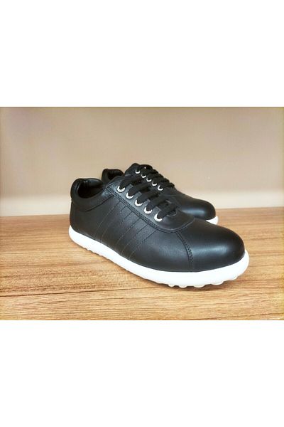 BMS Genuine Leather Men's Shoes Casual Men's Shoes Black Men's Shoes