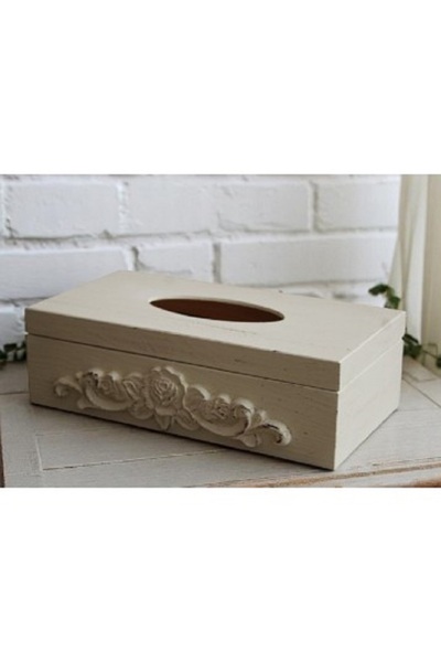 Decoratiuni Vintage Casa Retro Cutie pentru servetele cu ornament vintage, pi...