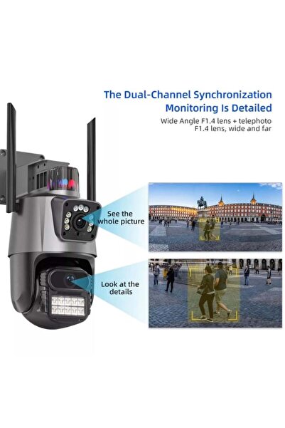 Blic BLİC KAMERA ÇİFTLİ İP ÇAKAR IŞIKLI KAMERA