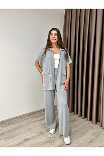 Reyhan Bilgin YELEK PANTOLON EŞOFMAN TAKIMI