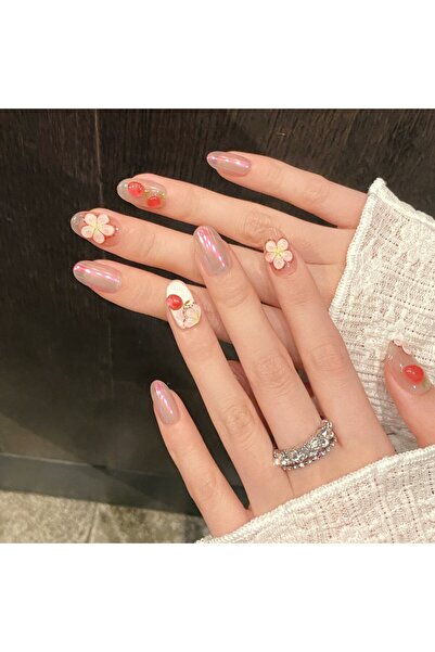 Takma Takma M Beden 10'lu Pembe Kısa Oval TT1323 Tekrar Kullanılabilir Protez...