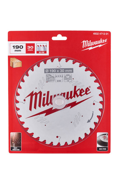 Milwaukee 190x30mm 24 Diş Sunta Kesme Testeresi milwaukee
