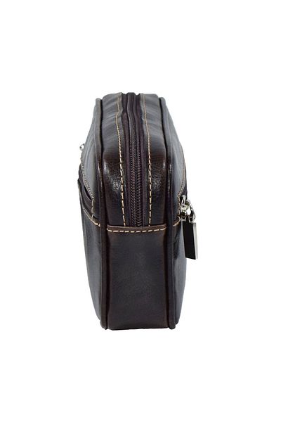 Magazinul de genti Men's genuine leather handbag, model 015