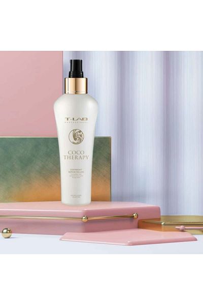 T Lab Ser T-LAB Professional Coco Therapy Deluxe pentru reconstrucție completă a părului, 150 ml