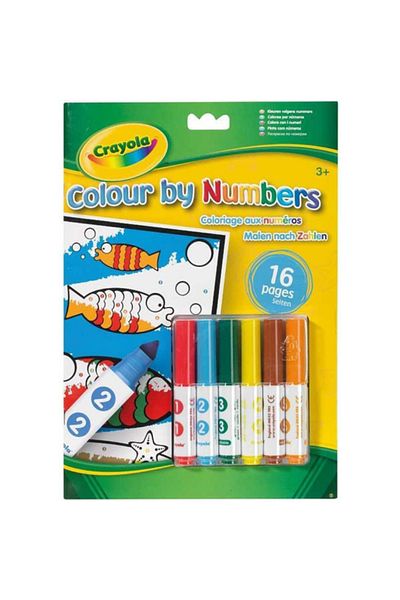 Crayola Crayola Coloring Book, Color by Number