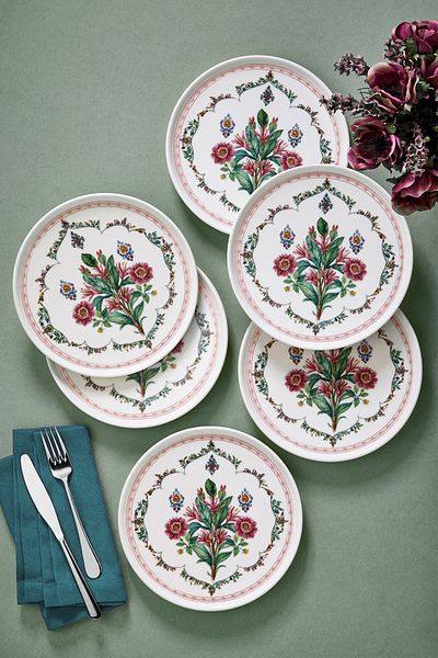 Fecra Revak 6 Piece Cake Plate Set