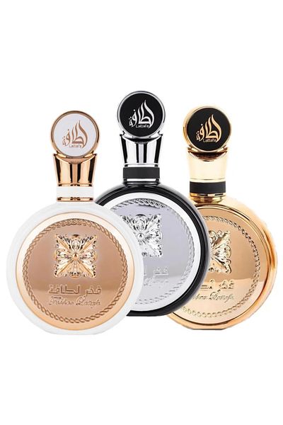 lattafa Fakhar Woman 100 ml + Fakhar Man 100 ml + Fakhar Gold 100 ml
