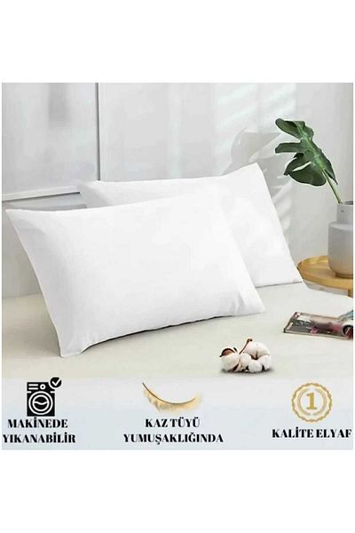 ŞAŞKIN HOUSE Surprise House Pillow Set of 2 Silicone Pillow & Soft Pillow & Bed Pillow
