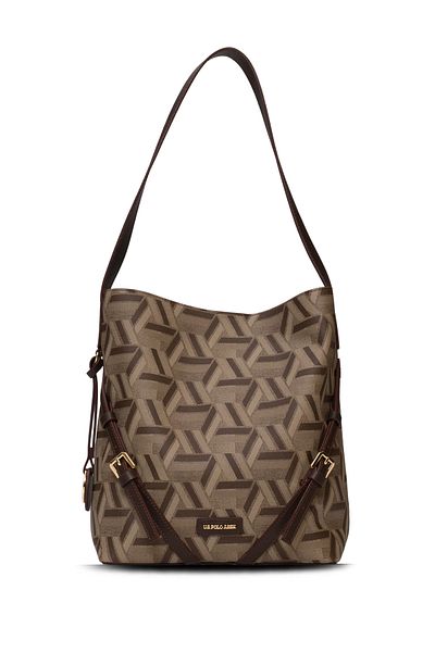 U.S. Polo Assn. Coffee Women Shoulder Bag Us25508