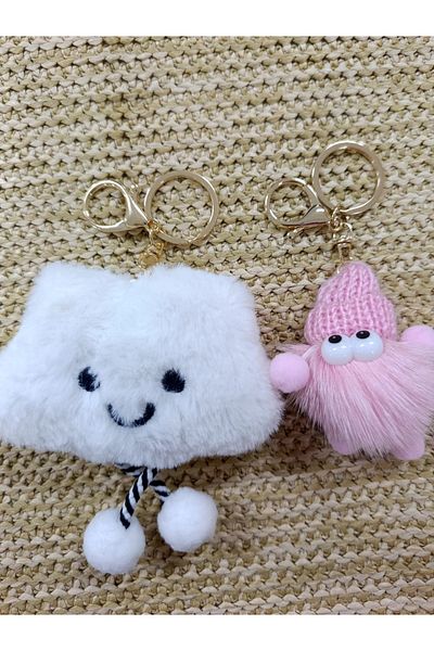 MUTE BAG Bag Charm / Ornament / Keychain / Trend Bag Charm 2 Pcs