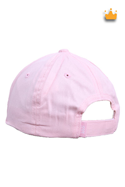 Kitti 4-8 Years Old 52cm Girl Child Adjustable Confetti Pattern Hat Cap Cap Powder Y820009