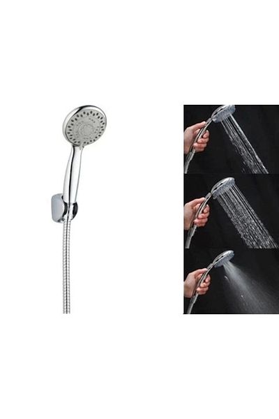AC BOX Therapy Effective 3 Function Shower Head Set