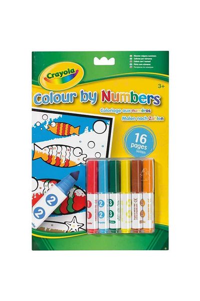 Crayola Crayola Coloring Book, Color by Number