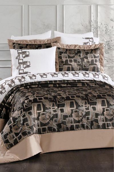 Çeyiz Diyarı Saltus 10 Piece Dowry Set Mink