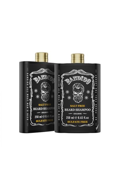 BANDİDO Bandido Salt Free Professional Beard and Moustache Shampoo 250ml