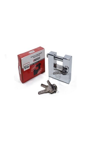 Generic VIILKA GRIZZLY Rectangular Security Padlock