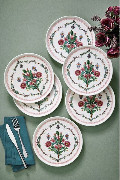 Fecra Revak 6 Piece Cake Plate Set