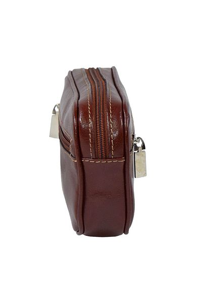 Magazinul de genti Men's genuine leather handbag, model 015