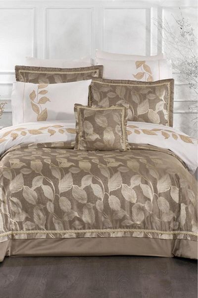Çeyiz Diyarı Toledo 10 Piece Dowry Set Beige