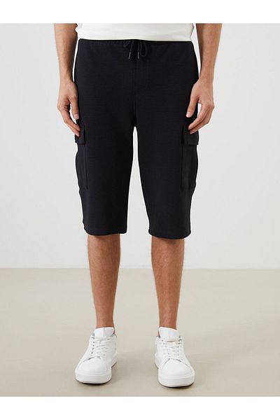 LC Waikiki Navy Blue Standard Fit Men's Shorts