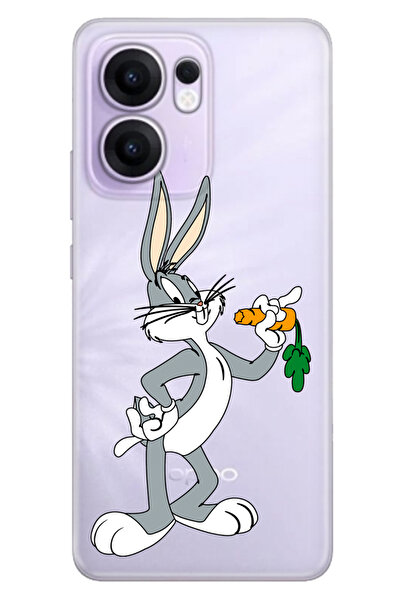 OPPO Reno 13F 5G Kılıf Tema Trendy Silikon Baskılı BugsBunny