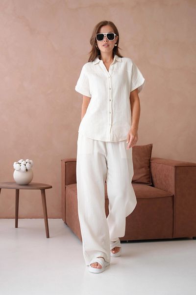 Park Karon Shirt Trousers Double Set