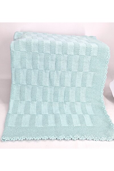 Evitle El Örgüsü Unisex Bebek Battaniye