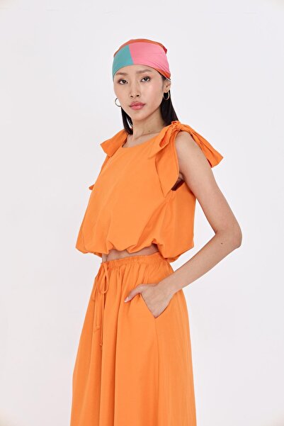 TIFFANY&TOMATO Balon Poplin Bluz