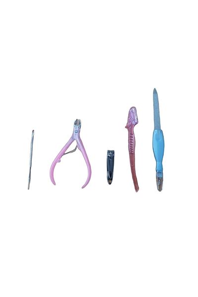 storeks Practical 5 Piece Hand Foot Care Manicure Pedicure Set