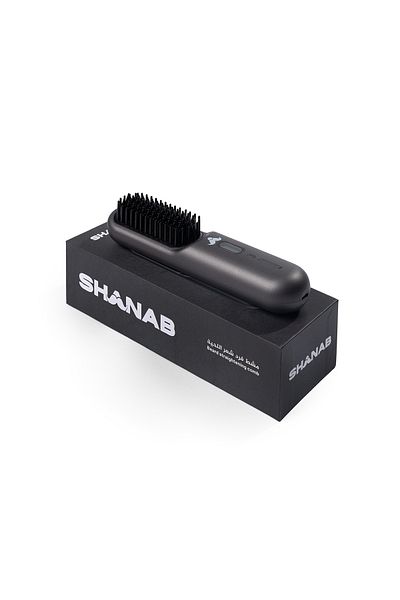 shanab Mustache comb straightening hair and beard
