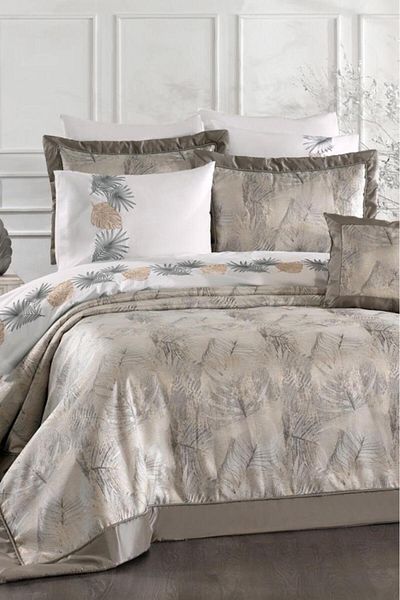 Çeyiz Diyarı Anatolia 10 Piece Dowry Set Gray