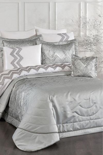 Çeyiz Diyarı Inferno 10 Piece Dowry Set Gray
