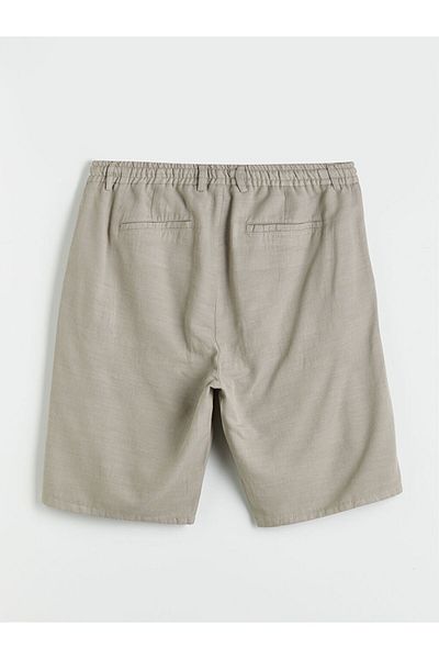 LC Waikiki Ανδρικό σορτς νέας σεζόν Standard Fit Linen Look - S5IS34Z8
