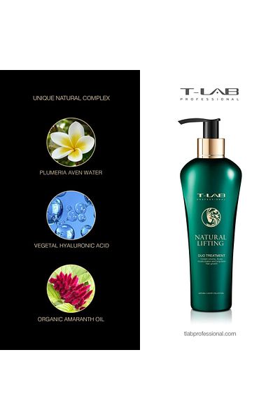 T Lab Tratament pentru păr T-Lab Professional, Nautral Lifting Duo, 300 ml
