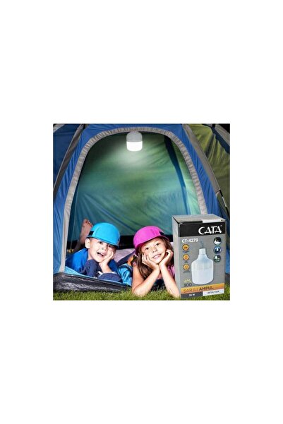 Cata 30w Şarjlı Led Ampul 4 Fonksiyonlu Ct-4279