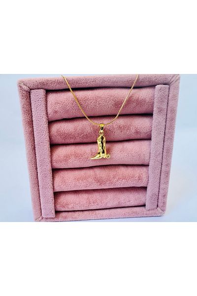 Judas Takı Steel Boots Necklace