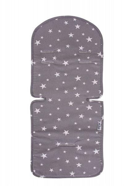 Sevi Bebe Grey Stars stroller liner SeviBebe
