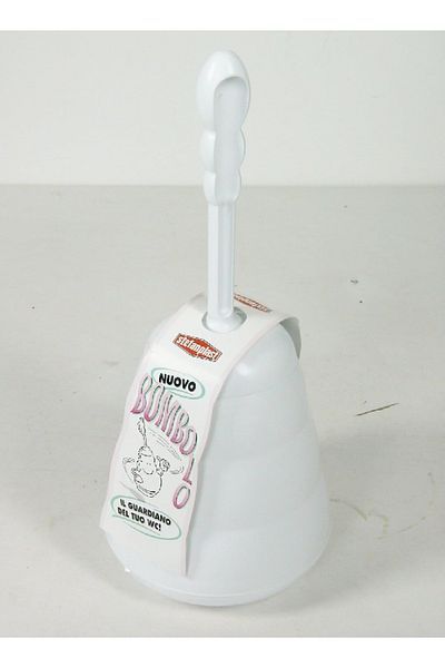 Stefanplast Toilet Brush with Holder – 1 Set