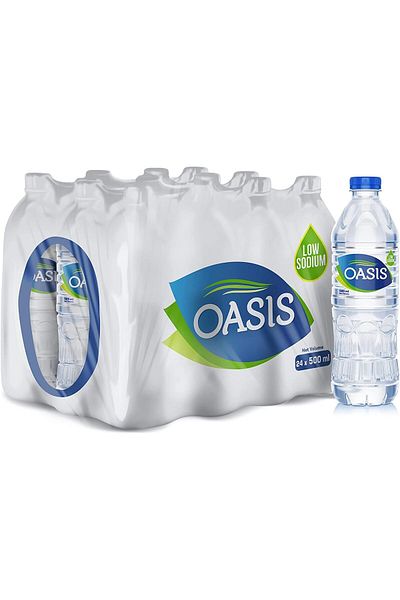 Oasis مياه شرب عادية، 24 × 500 مل