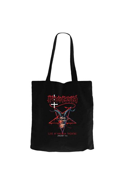 Z zepplin Possessed Sed Live at Balboa Theater Black Canvas Tote Bag