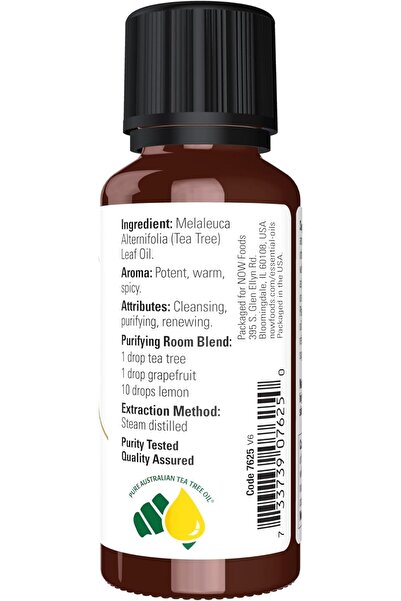 Now Solutions Tea Tree Oil, 1 ounce, 100% Pure