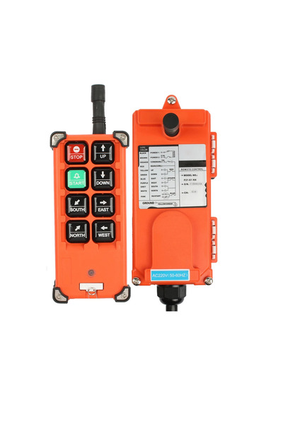 GÜMRÜK BEY F21-E1B Kablosuz 6 Kanallı Endüstriyel Uzaktan Kumanda Vinç Kontro...