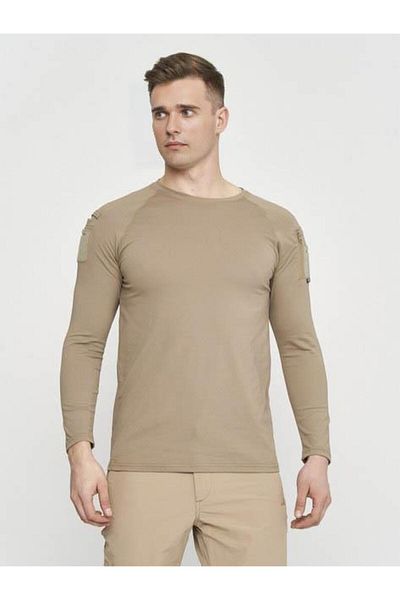 SINGLE SWORD Ss Collarless Long Sleeve T-Shirt Lacos Fabric